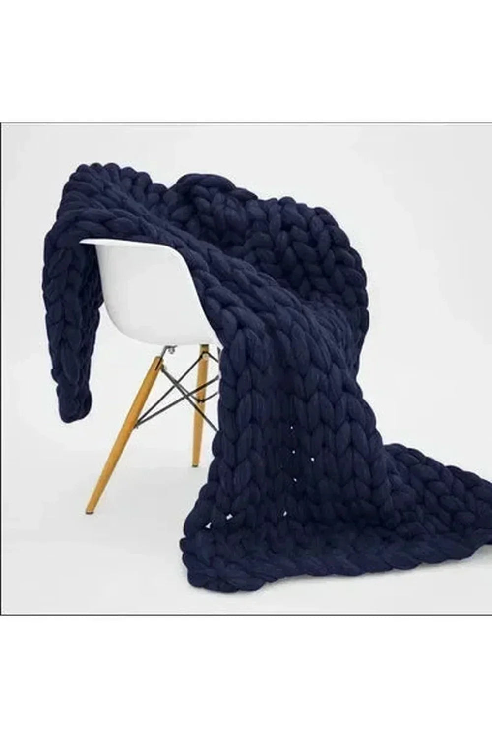 Koadclo | Cozy Knit Chunky Blanket – Thick Handmade Throw for Couch & Bed