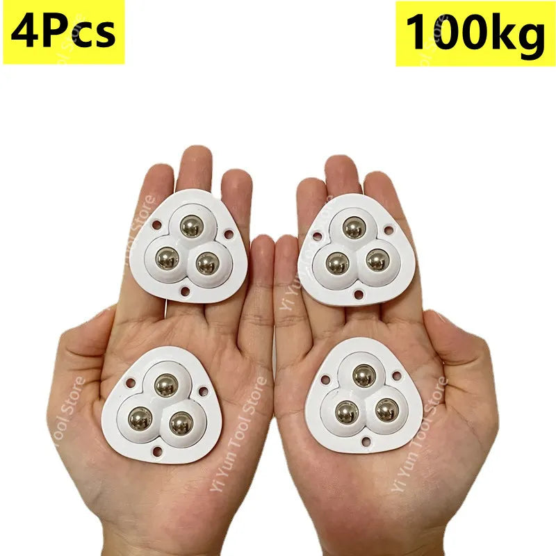 Koadclo | Self-Adhesive Full Rotating Furniture Mover Wheel Rollers
