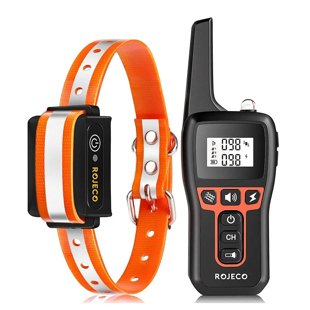 Amtn Club | 1000m Waterproof Dog Training Collar – Rechargeable, Remote Control & Adjustable for Small, Medium, and Large Dogs