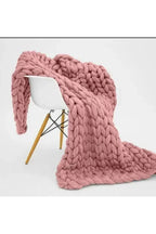 Koadclo | Cozy Knit Chunky Blanket – Thick Handmade Throw for Couch & Bed