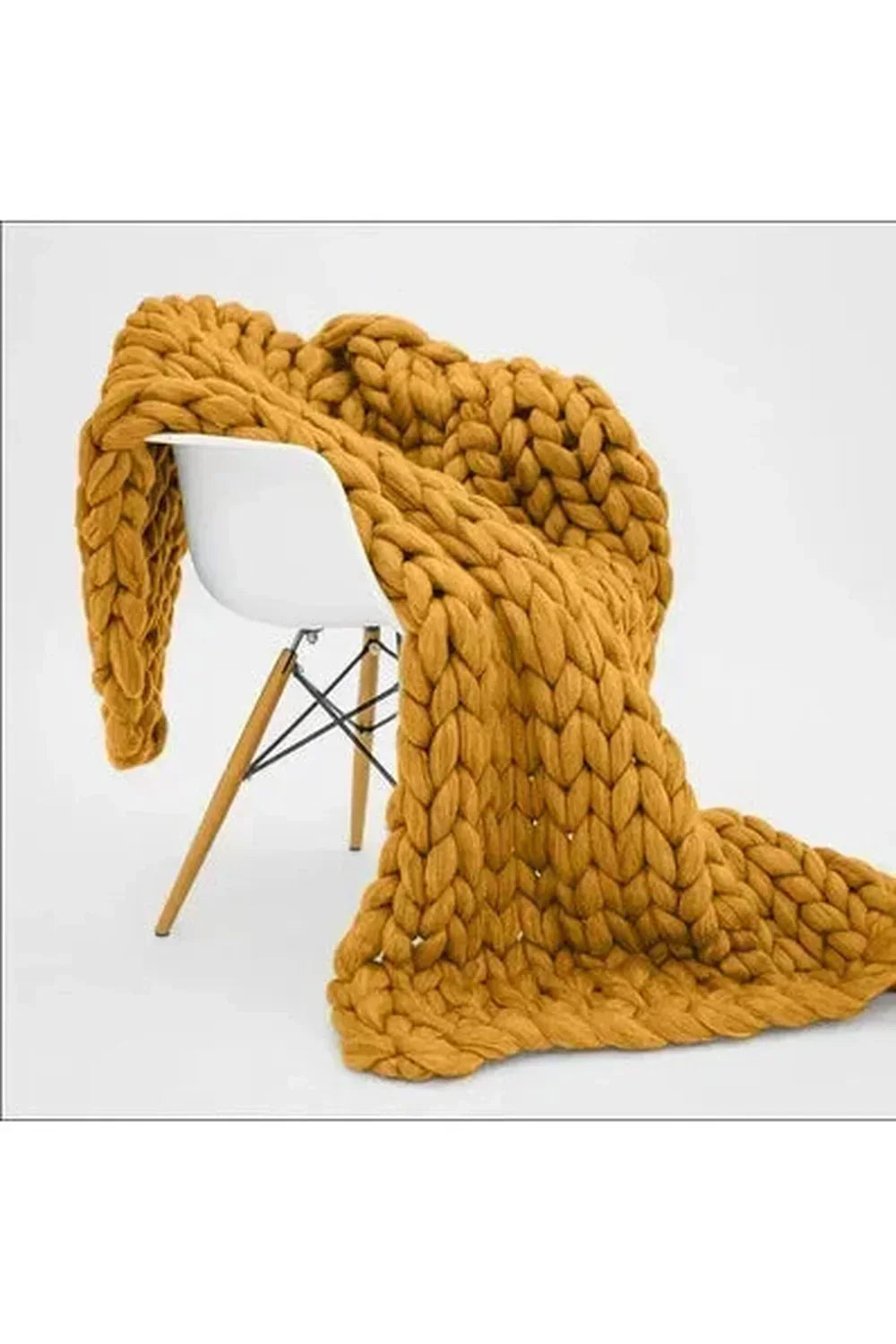 Koadclo | Cozy Knit Chunky Blanket – Thick Handmade Throw for Couch & Bed
