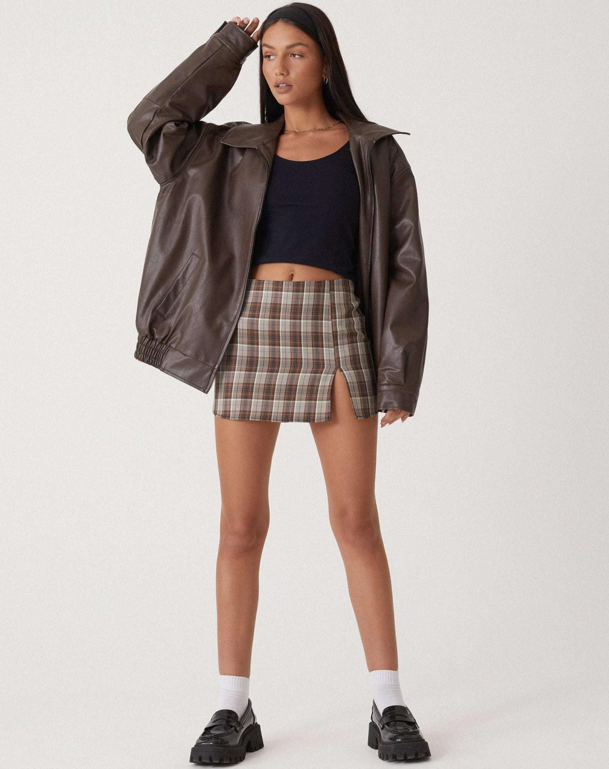 Sophie | Women’s Oversized PU Leather Jacket
