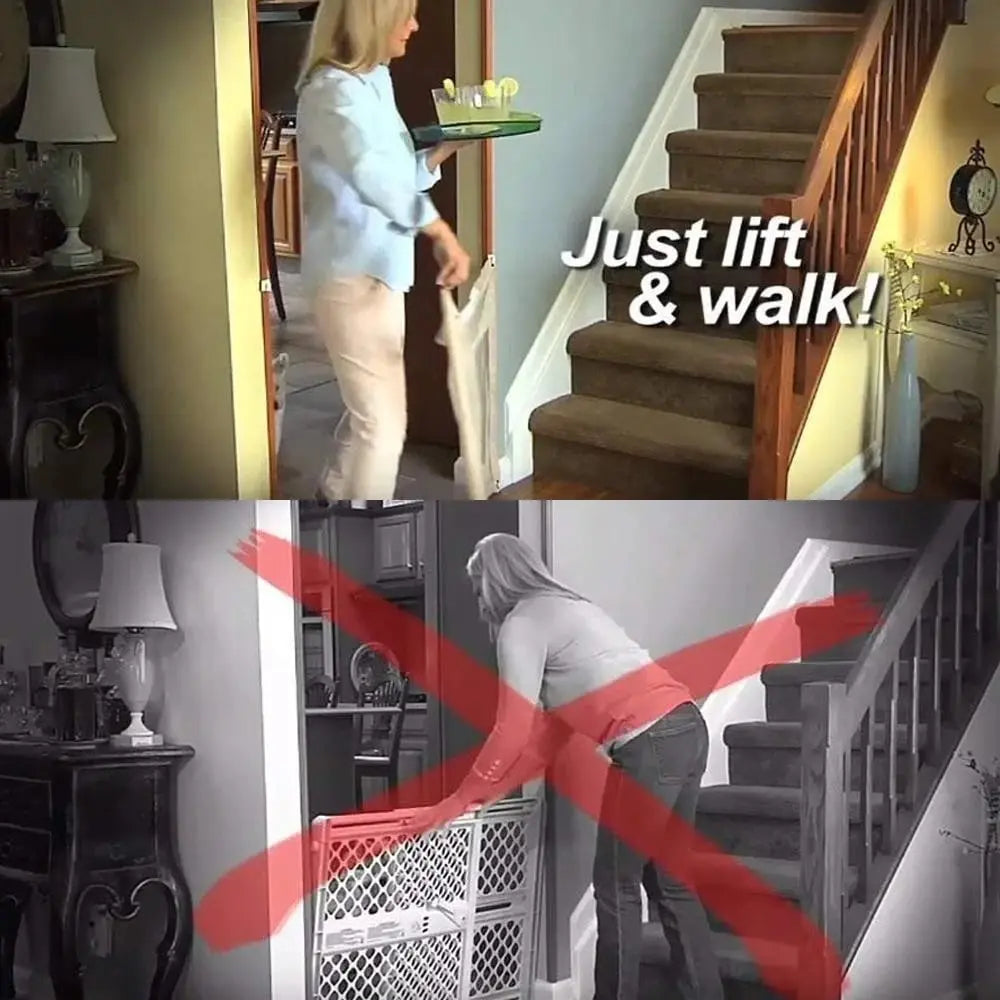 koadclo | Portable Pet Safety Gate – Safe & Flexible Expandable Pet Barrier