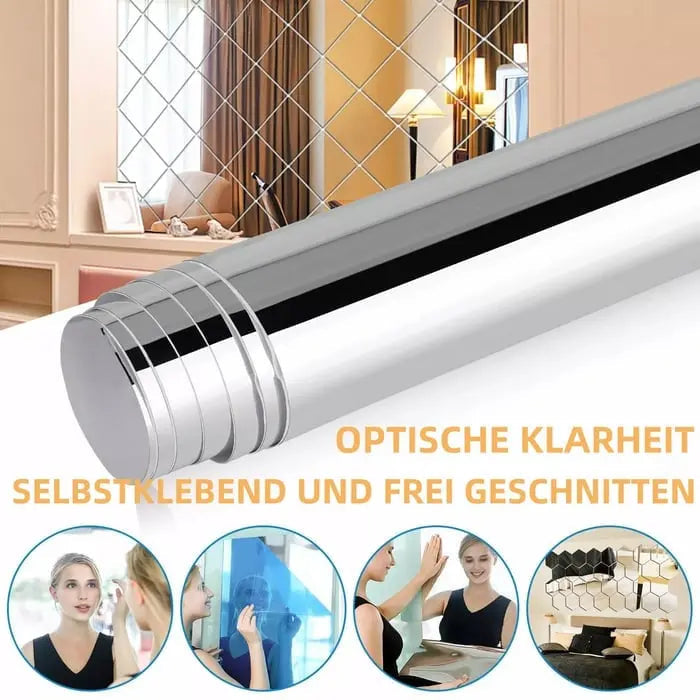 Koadclo | Ultra-Flexible Mirror – Safe & Shatterproof Unbreakable Mirror Sheet