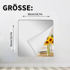 Koadclo | Ultra-Flexible Mirror – Safe & Shatterproof Unbreakable Mirror Sheet