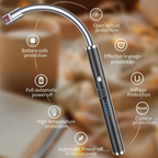 koadclo | Electric USB Lighter with Flexible Neck