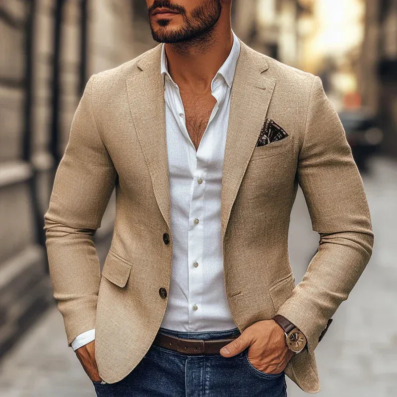 Windsor | Men’s Linen-Cotton Blazer