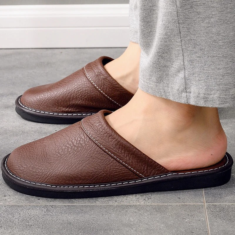 Xavier | Men’s Leather Slippers