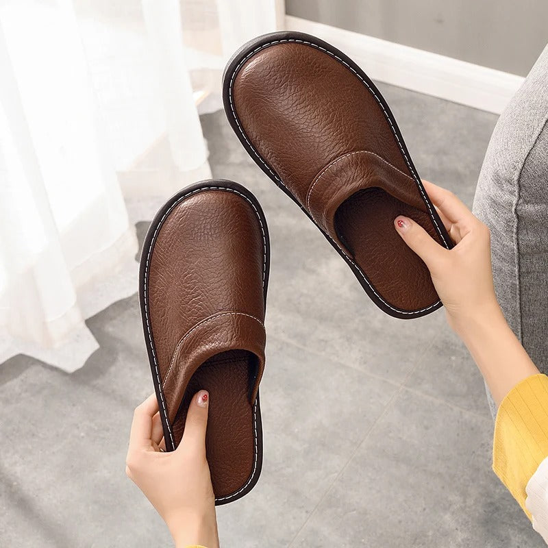 Xavier | Men’s Leather Slippers