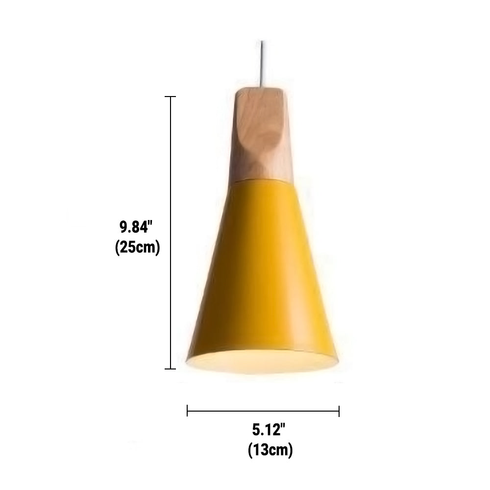 Koadclo | Minimalist Wooden Pendant Light – NordicLight Scandinavian Ceiling Lamp