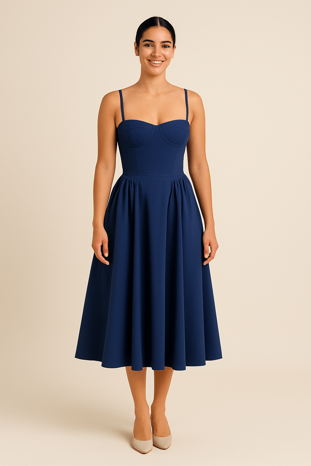 Harmelle | Women’s Summer V‑Neck Dress