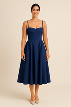 Harmelle | Women’s Summer V‑Neck Dress