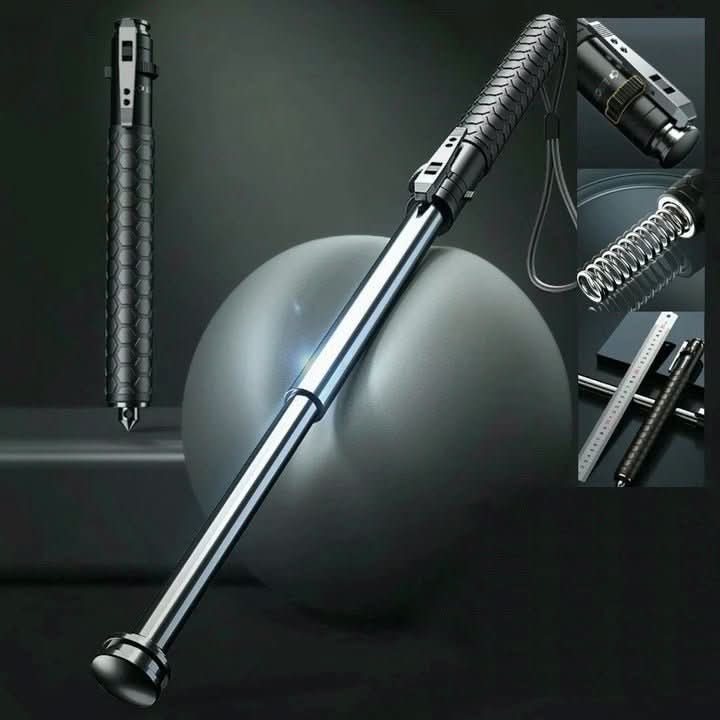 Koadclo | Pop-Up Safety Cane – Telescopic Self-Defense Stick for Hiking & Travel