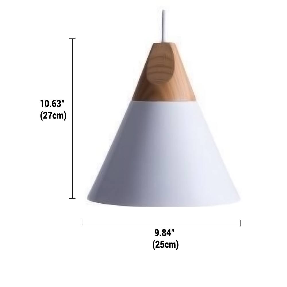 Koadclo | Minimalist Wooden Pendant Light – NordicLight Scandinavian Ceiling Lamp