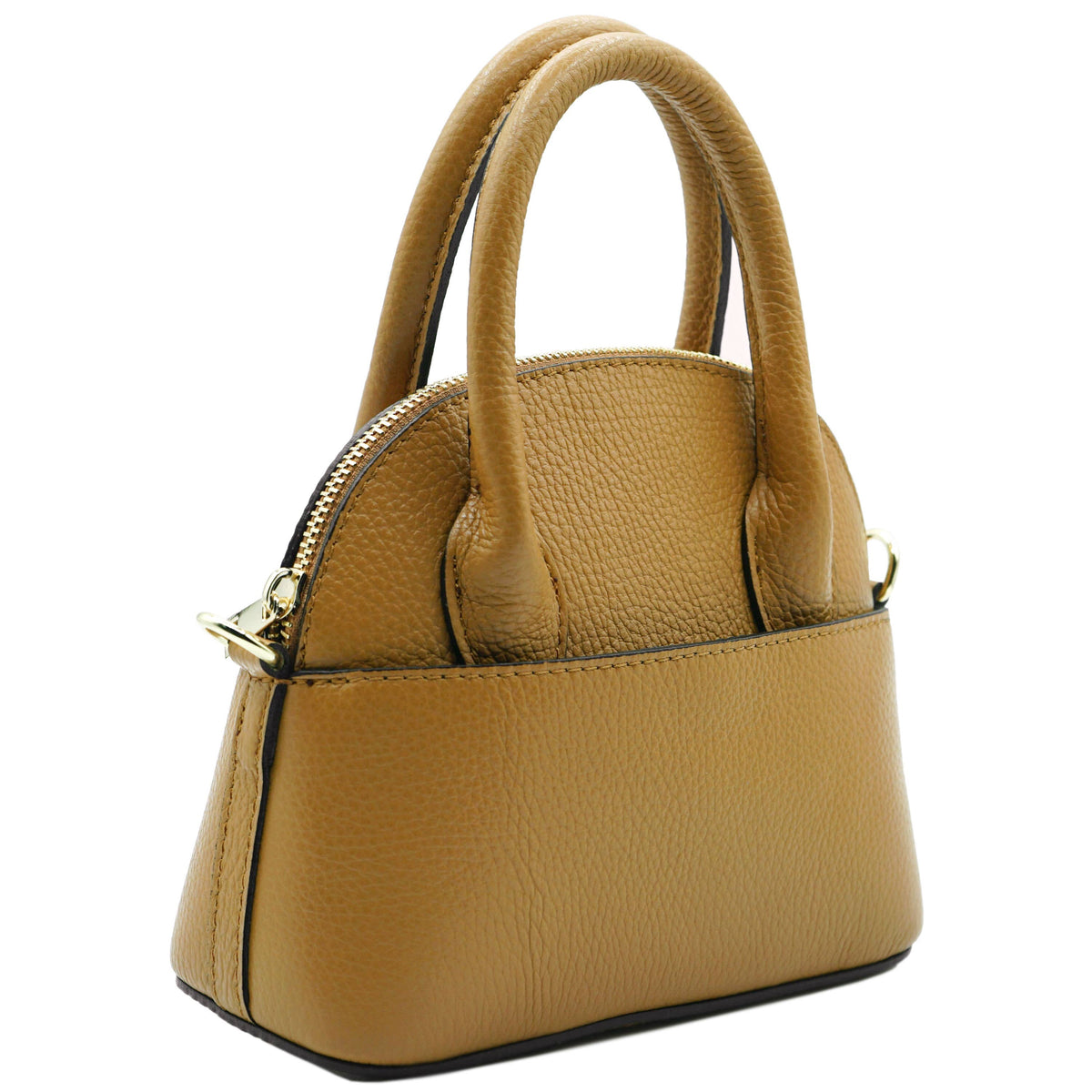 Koadclo|Handbag and Shoulder Bag in Grana Dollaro Leather