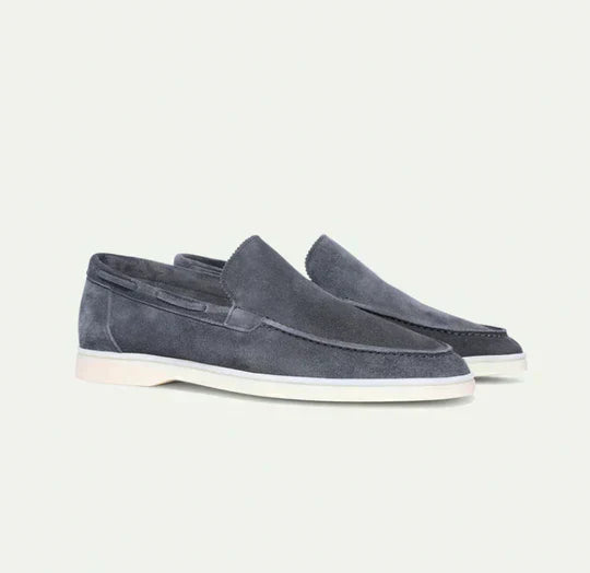 koadclo | Men's Vegan Suede Loafers with Cushioned Sole