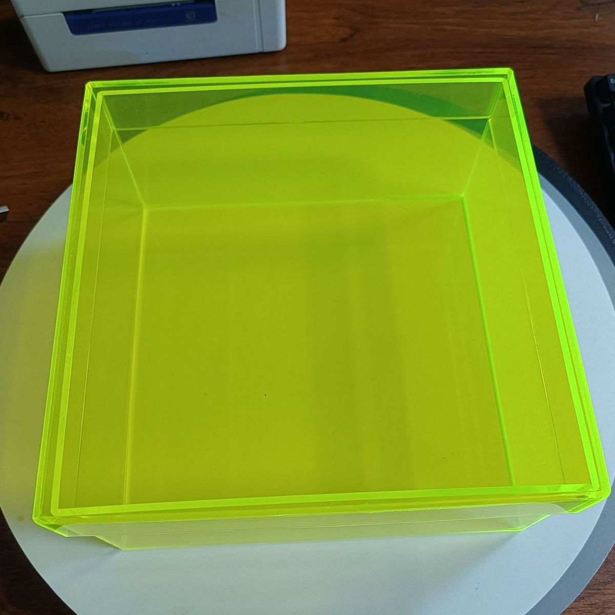 Koadclo | Colorful Acrylic Storage Organizer Box with Lid