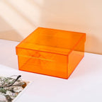 Koadclo | Colorful Acrylic Storage Organizer Box with Lid