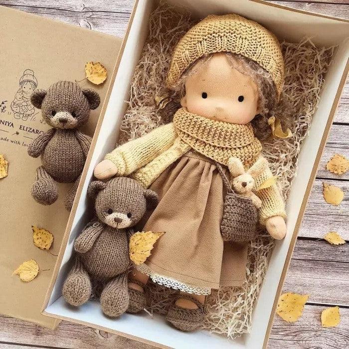 Koadclo Poppi | Handcrafted Waldorf Cuddle Doll – Soft, Organic & Non-Toxic
