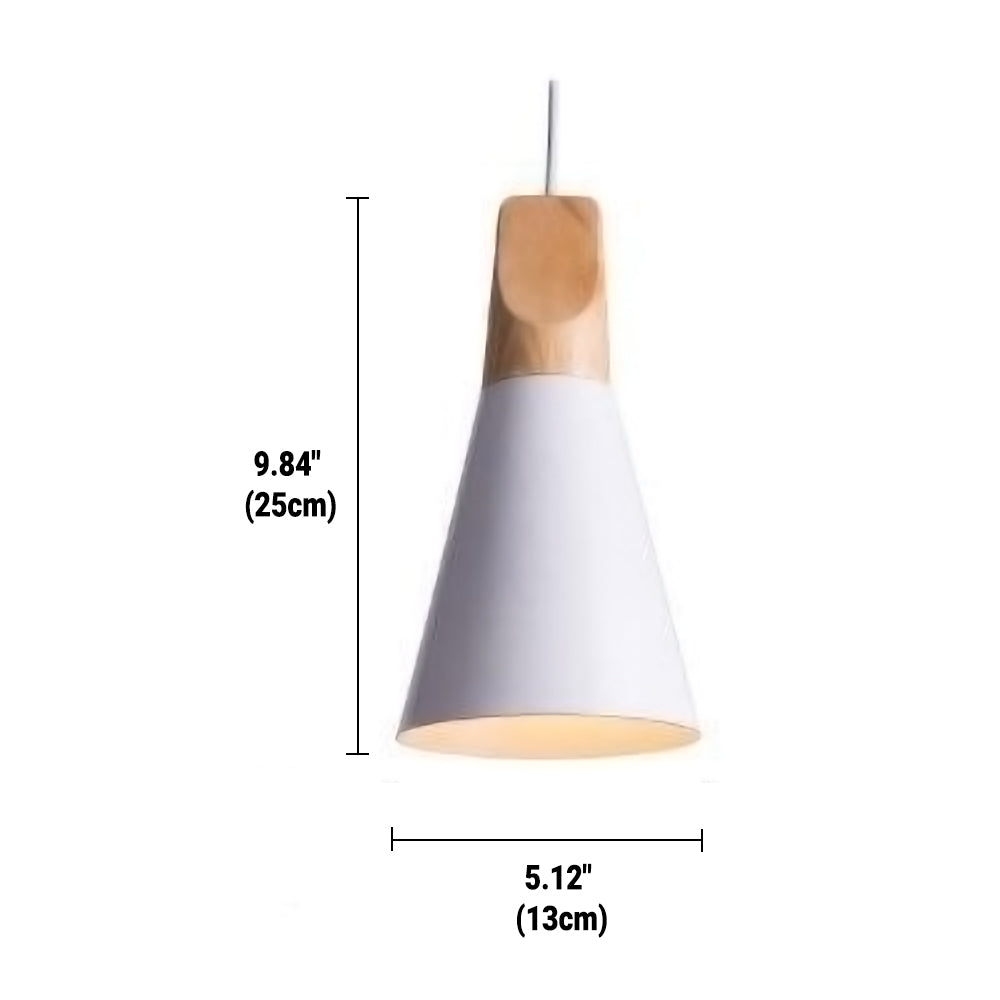 Koadclo | Minimalist Wooden Pendant Light – NordicLight Scandinavian Ceiling Lamp