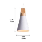 Koadclo | Minimalist Wooden Pendant Light – NordicLight Scandinavian Ceiling Lamp
