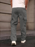 Men’s Cargo Pants For All-Season Daily Wear | Straight-Leg | Slim Fit | Multicolor Pocket