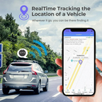 Koadclo | Mini Magnetic GPS Tracker – Compact Tracking Device for Belongings