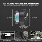 Koadclo | Mini Magnetic GPS Tracker – Compact Tracking Device for Belongings