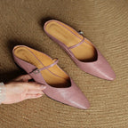 Orella Genuine Leather Mules