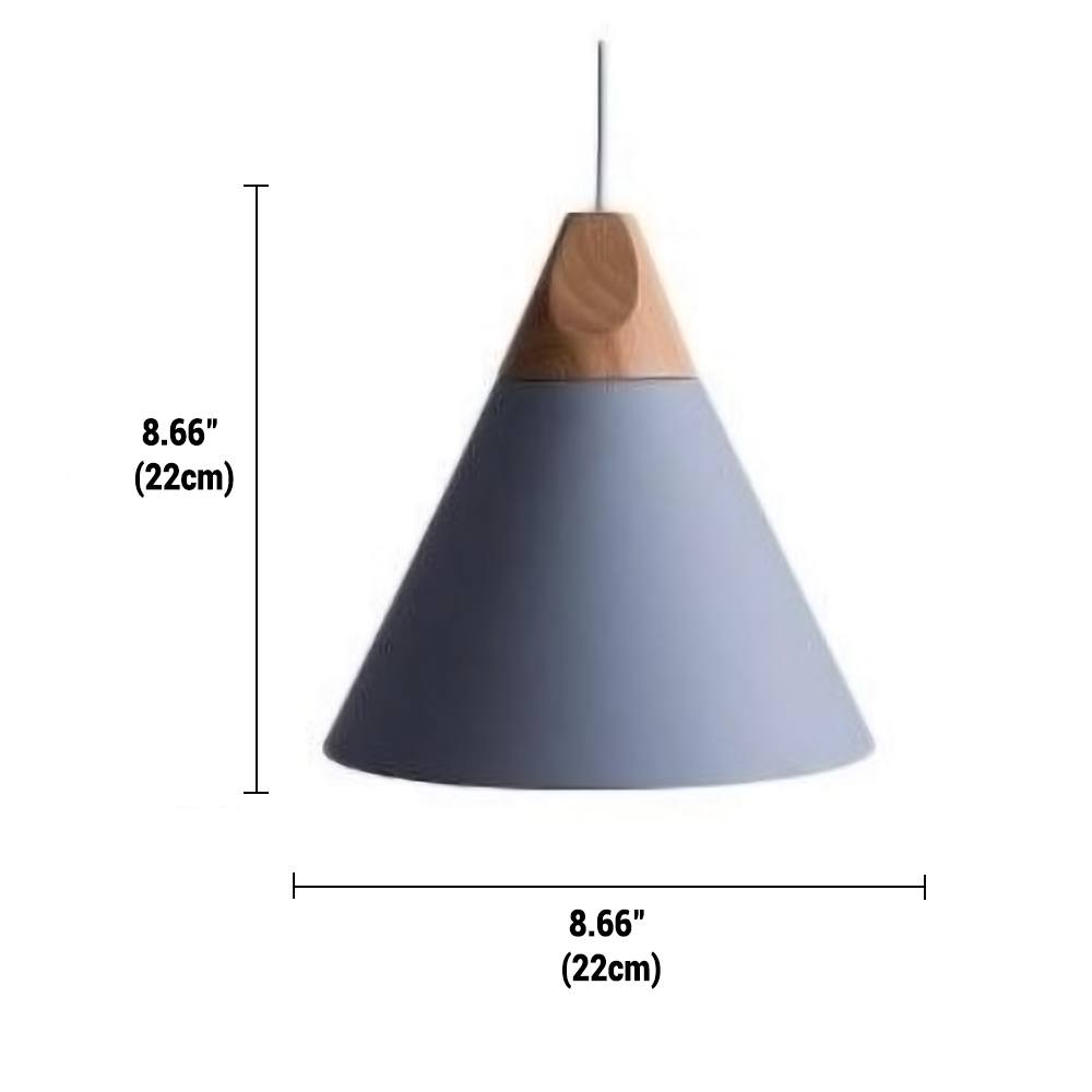 Koadclo | Minimalist Wooden Pendant Light – NordicLight Scandinavian Ceiling Lamp