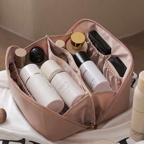 Koadclo | Cosmetic Bag – Elegant & Spacious Travel Makeup Organizer