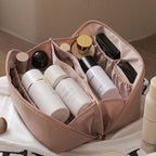 Koadclo | Cosmetic Bag – Elegant & Spacious Travel Makeup Organizer