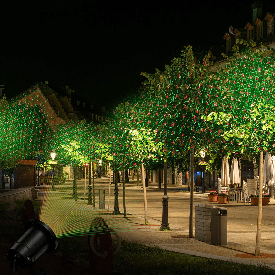 koadclo | LED Garden Projector Outdoor Festive Lights – Holiday Decoration Spotlight