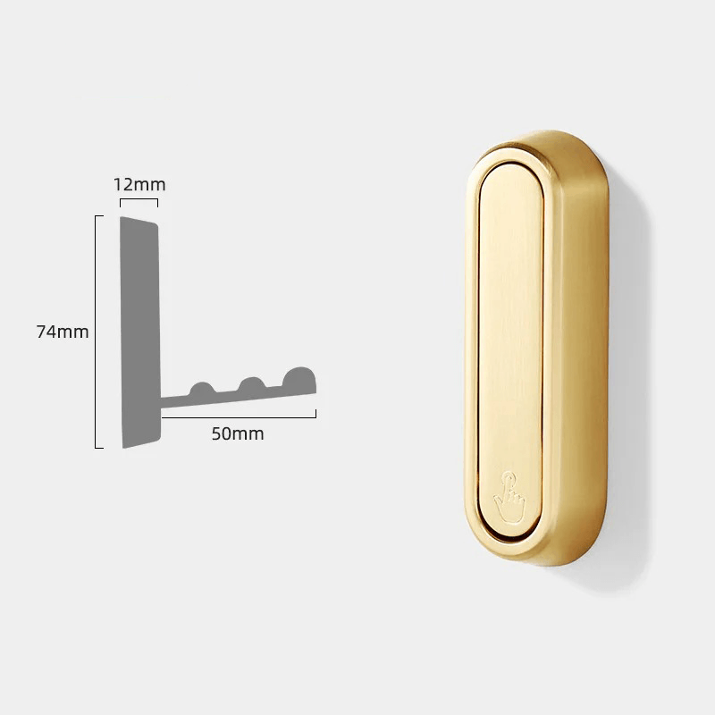 Koadclo | Folding Wall Hooks - Full Metal Construction