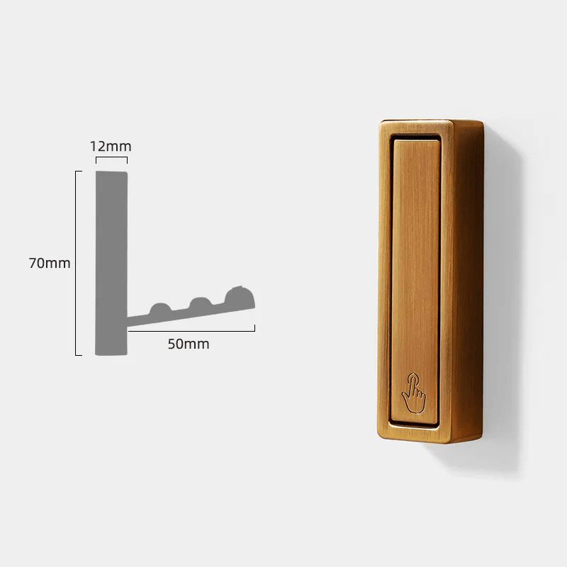 Koadclo | Folding Wall Hooks - Full Metal Construction