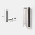 Koadclo | Folding Wall Hooks - Full Metal Construction