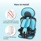 koadclo | Child Protection Car Cushion Seat – Booster Cushion for Kids