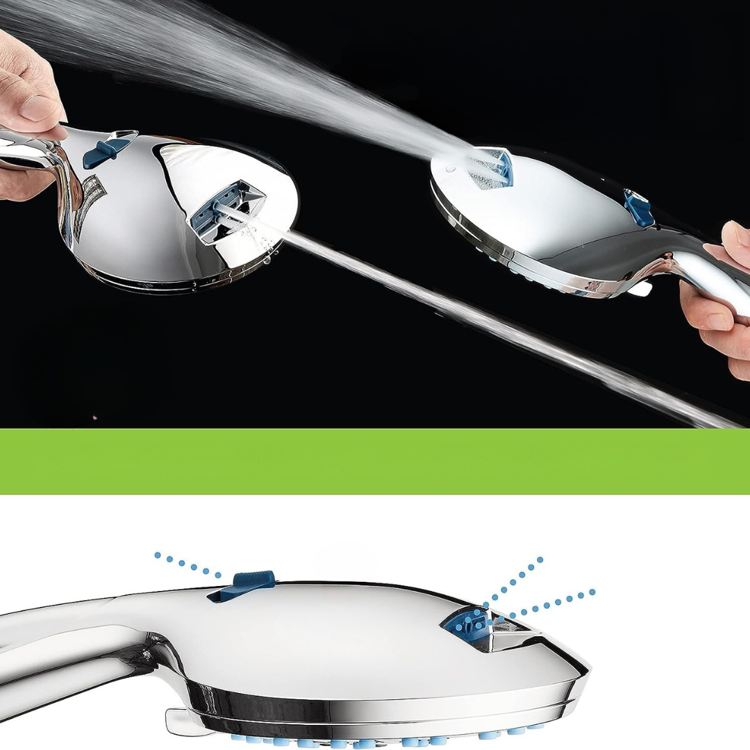 koadclo | Shower Head - Adjustable High Pressure Chrome Set