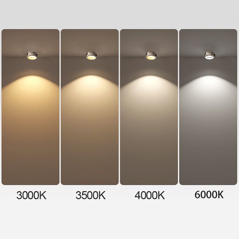 Koadclo | Origo Minimalist LED Ceiling Light – Adjustable Round Recessed Lamp for Modern Interiors