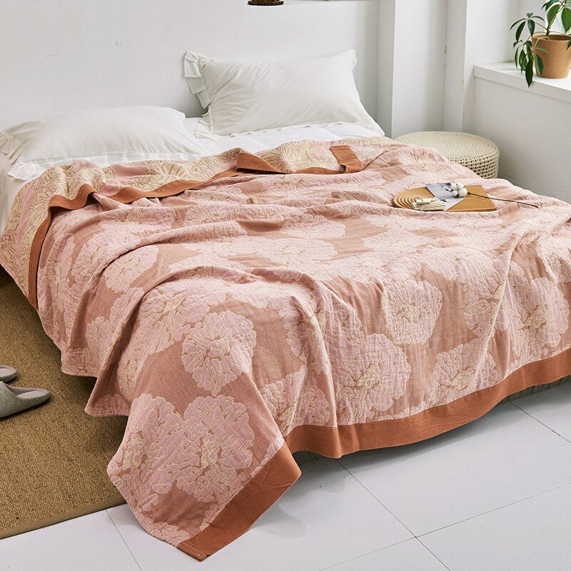 Koadclo | Myk Japanese Throw Blanket – Soft Lightweight Couch Cover for Home Decor