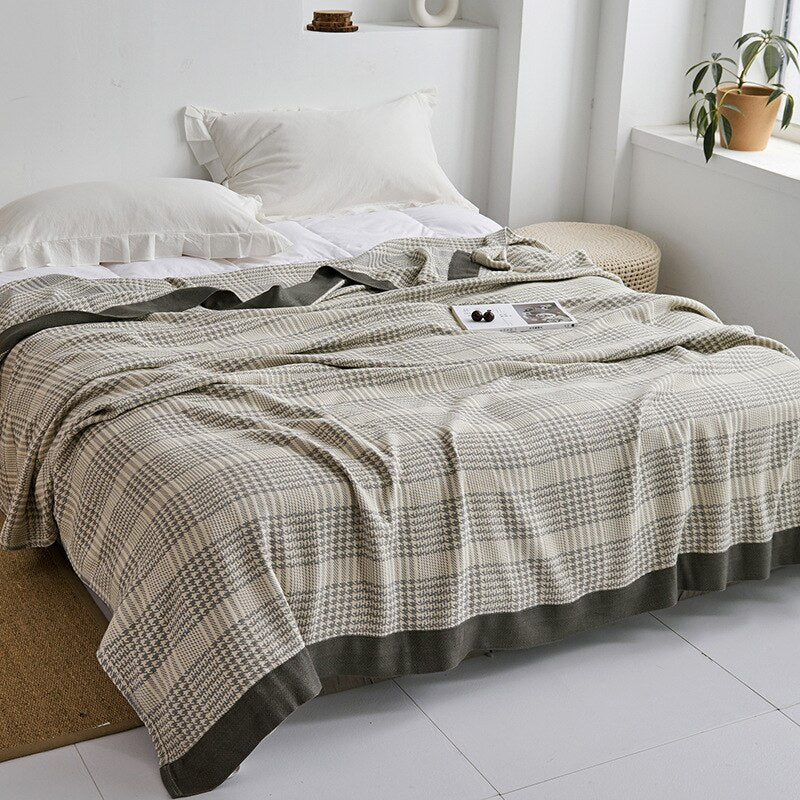 Koadclo | Myk Japanese Throw Blanket – Soft Lightweight Couch Cover for Home Decor