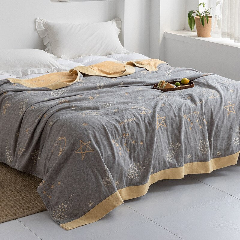 Koadclo | Myk Japanese Throw Blanket – Soft Lightweight Couch Cover for Home Decor