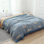 Koadclo | Myk Japanese Throw Blanket – Soft Lightweight Couch Cover for Home Decor