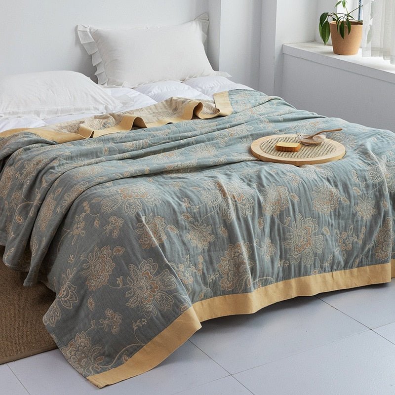 Koadclo | Myk Japanese Throw Blanket – Soft Lightweight Couch Cover for Home Decor