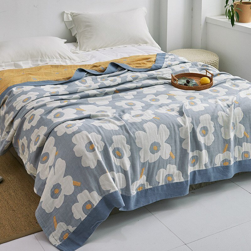 Koadclo | Myk Japanese Throw Blanket – Soft Lightweight Couch Cover for Home Decor
