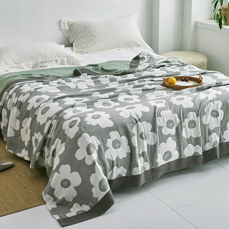 Koadclo | Myk Japanese Throw Blanket – Soft Lightweight Couch Cover for Home Decor