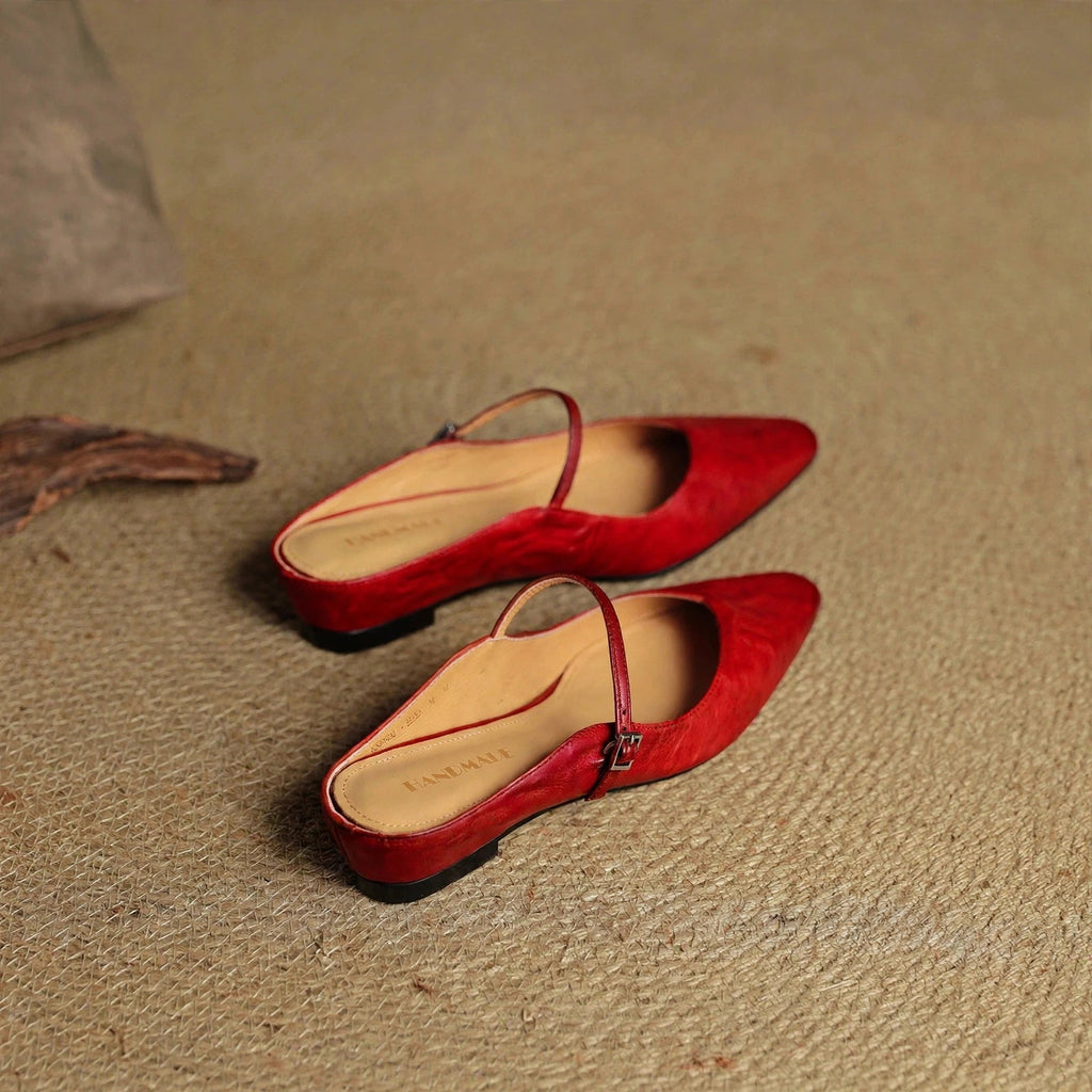 Orella Genuine Leather Mules