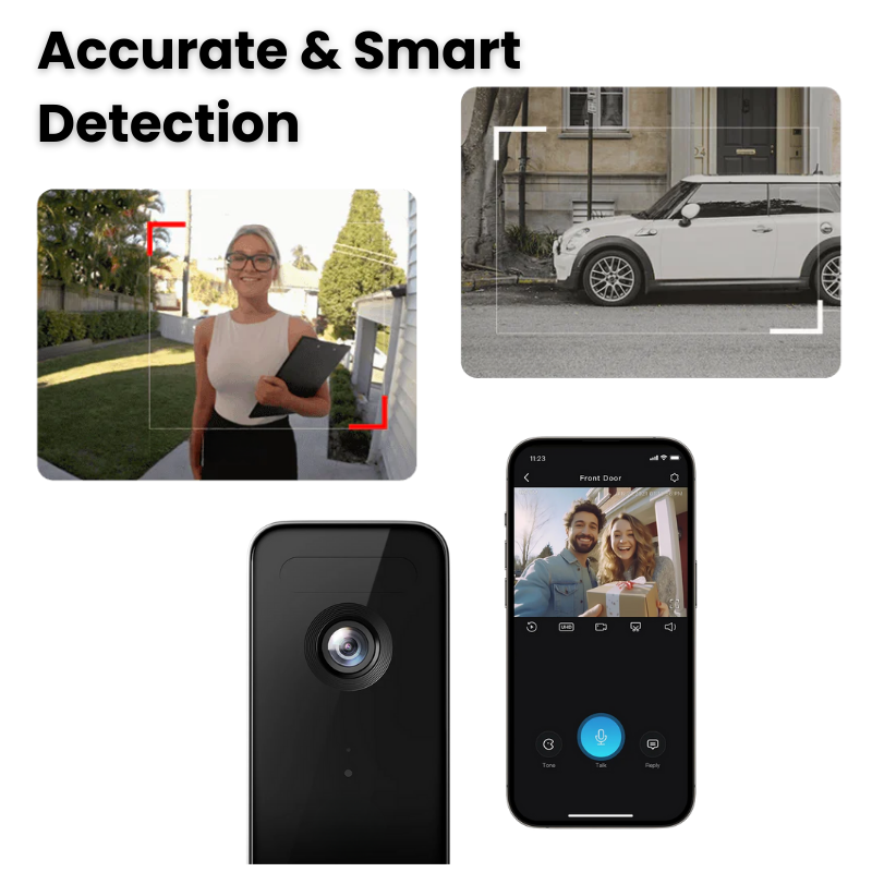 koadclo | Wireless Doorbell Camera - Night Vision Security Unit
